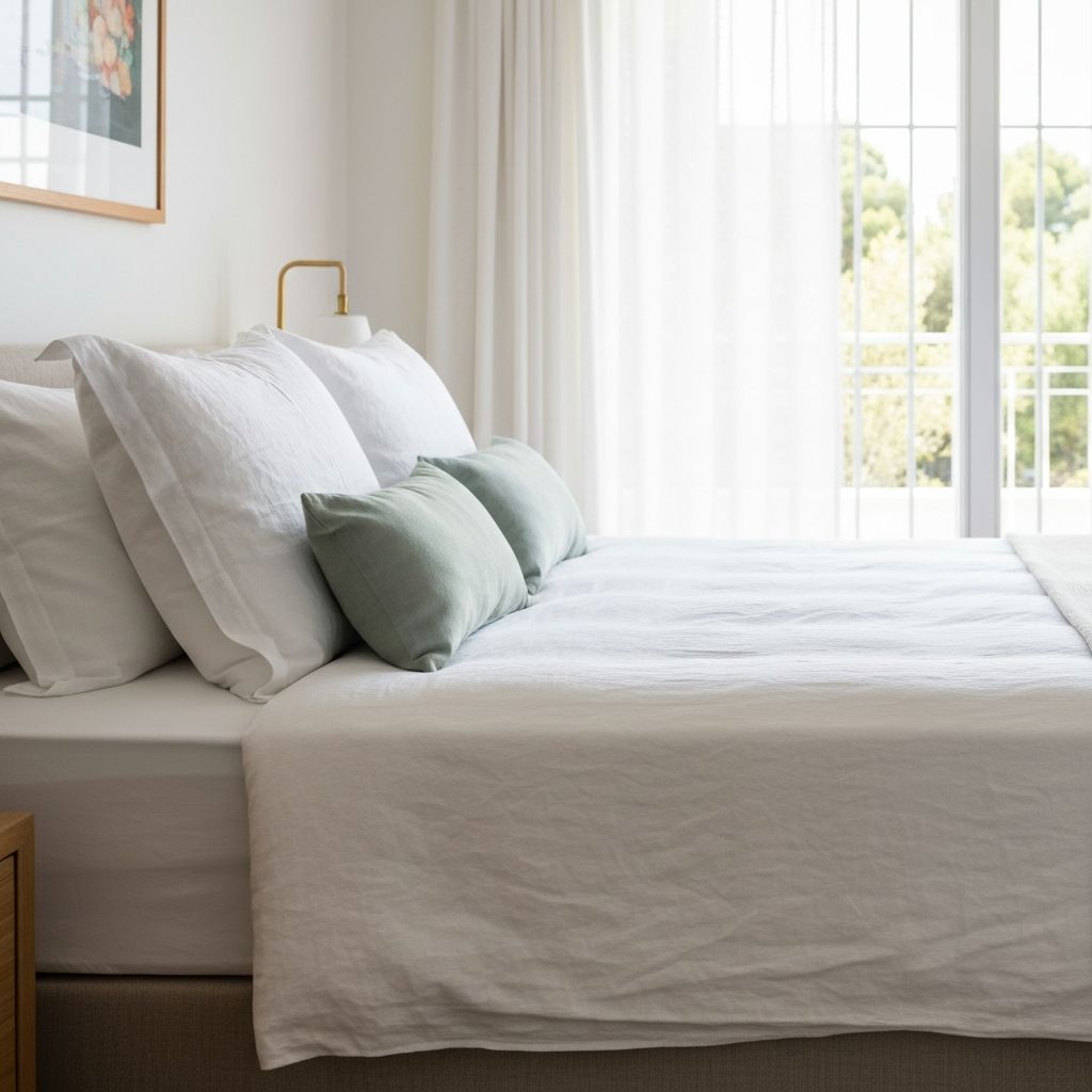 Guest-ready vacation rental bedroom